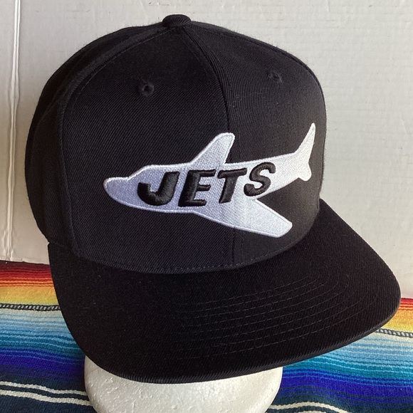 Mitchell and Ness New York jets SnapBack Hat - Picture 1 of 15
